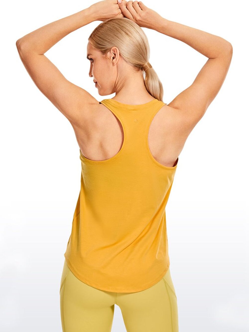 Pima Cotton Racerback Tank - Picture 2 of 5